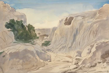 Felsental von Mosta, Malta, 14:15 Uhr (3. April 1866)